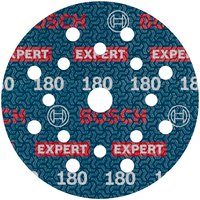 Bosch EXPERT O780 Foil Sanding Discs 125mm 125mm 180g Pack of 50