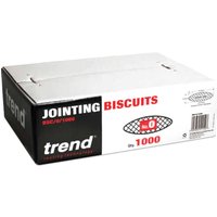 Trend Wood Jointing Biscuits Size 0 Pack of 1000 Trend Wood Jointing Biscuits Size 0 Pack of 1000