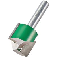 Trend CRAFTPRO Two Flute Straight Router Cutter 25mm 19mm 8mm Trend CRAFTPRO Two Flute Straight Router Cutter 25mm 19mm 8mm