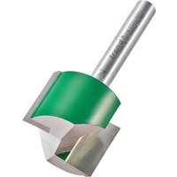 Trend CRAFTPRO Two Flute Straight Router Cutter 25.4mm 19.1mm 1/4" Trend CRAFTPRO Two Flute Straight Router Cutter 25.4mm 19.1mm 1/4"