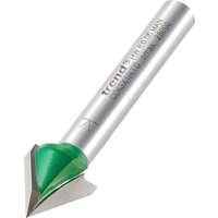 Trend CRAFTPRO Chamfer V Grovve Router Cutter 12mm 11mm 1/4" Trend CRAFTPRO Chamfer V Grovve Router Cutter 12mm 11mm 1/4"