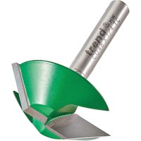 Trend CRAFTPRO Bearing Guided Bevel Trimmer Router Cutter 34.9mm 10mm 1/4" Trend CRAFTPRO Bearing Guided Bevel Trimmer Router Cutter 34.9mm 10mm 1/4"