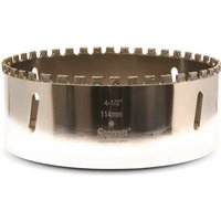 Starrett Diamond Coated Hole Saw 114mm