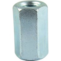 Hex Connector Nuts Bright Zinc Plated M6 Pack 200