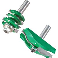 Trend CRAFTPRO Easyset Large Bevel Panel Door Set 86mm 17mm 1/2" Trend CRAFTPRO Easyset Large Bevel Panel Door Set 86mm 17mm 1/2"