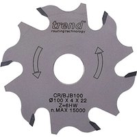 Trend CRAFTPRO Biscuit Jointer Blade 100mm 2.5mm 22mm Trend CRAFTPRO Biscuit Jointer Blade 100mm 2.5mm 22mm