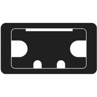 Trend Desk Work Top Cable Tidy Inserts Black 105mm Trend Desk Work Top Cable Tidy Inserts Black 105mm