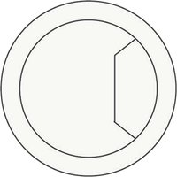 Trend Desk Work Top Cable Tidy Inserts Grey 80mm Trend Desk Work Top Cable Tidy Inserts Grey 80mm