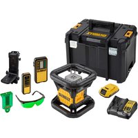 DeWalt DCE079DIG 18v XR Cordless Rotary Green Laser Level Kit 1 x 2ah Li-ion Battery Charger Case DeWalt DCE079DIG 18v XR Cordless Rotary Green Laser Level Kit 1 x 2ah Li-ion Battery Charger Case