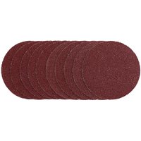 Draper Unpunched Hook and Loop Sanding Discs 125mm 125mm 40g Pack of 10 Draper Unpunched Hook and Loop Sanding Discs 125mm 125mm 40g Pack of 10