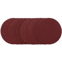 Draper Unpunched Hook and Loop Sanding Discs 125mm 125mm 80g Pack of 10 Draper Unpunched Hook and Loop Sanding Discs 125mm 125mm 80g Pack of 10