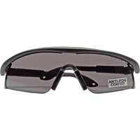 Draper Anti Fog Safety Glasses Black Grey Draper Anti Fog Safety Glasses Black Grey