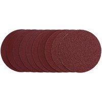 Draper 03158 Sanding Discs, 125mm, Hook & Loop, Assorted Grit - 40...