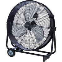 Draper Industrial Floor Drum Fan 110v 24" Draper Industrial Floor Drum Fan 110v 24"