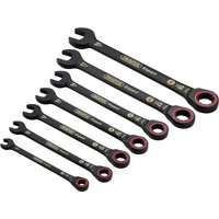 Draper Expert 7 Piece Hi-Torq Ratchet Combination Spanner Set Draper Expert 7 Piece Hi-Torq Ratchet Combination Spanner Set