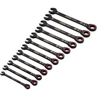 Draper Expert 12 Piece Hi-Torq Ratchet Combination Spanner Set Draper Expert 12 Piece Hi-Torq Ratchet Combination Spanner Set