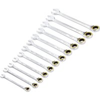 Draper Expert 03913 HI-TORQ® 12-Piece Metric Reversible Ratchet Combination Spanner Set