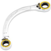 Draper Hi-Torq® 11x13mm Half Moon Ratchet Spanner with Double Ring Design (Model 03934)