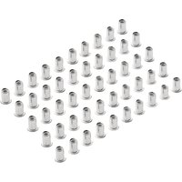 Draper Zinc Plated Threaded Insert Rivet Nuts M6 Thread Pack of 50 Draper Zinc Plated Threaded Insert Rivet Nuts M6 Thread Pack of 50