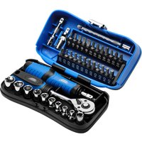 Draper Expert 39 Piece 1/4" Drive Socket and Screwdriver Bit Set