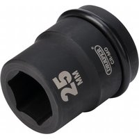 Draper Expert 3/4" Drive Hexagon Impact Socket Metric 3/4" 25mm Draper Expert 3/4" Drive Hexagon Impact Socket Metric 3/4" 25mm