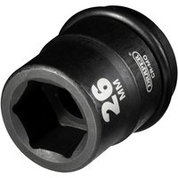 Draper Expert 3/4" Drive Hexagon Impact Socket Metric 3/4" 26mm Draper Expert 3/4" Drive Hexagon Impact Socket Metric 3/4" 26mm