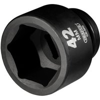 Draper Expert 3/4" Drive Hexagon Impact Socket Metric 3/4" 42mm Draper Expert 3/4" Drive Hexagon Impact Socket Metric 3/4" 42mm