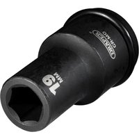 Draper Expert 3/4" Drive Deep Hexagon Impact Socket Metric 3/4" 19mm