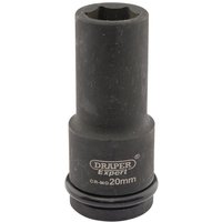 Draper Expert 3/4" Drive Deep Hexagon Impact Socket Metric 3/4" 20mm