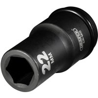 Draper Expert 3/4" Drive Deep Hexagon Impact Socket Metric 3/4" 22mm