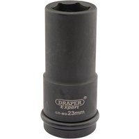 Draper Expert 3/4" Drive Deep Hexagon Impact Socket Metric 3/4" 23mm Draper Expert 3/4" Drive Deep Hexagon Impact Socket Metric 3/4" 23mm