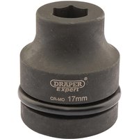 Draper Expert 1" Drive Hexagon Impact Socket Metric 1" 17mm Draper Expert 1" Drive Hexagon Impact Socket Metric 1" 17mm