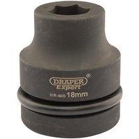 Draper Expert 1" Drive Hexagon Impact Socket Metric 1" 18mm Draper Expert 1" Drive Hexagon Impact Socket Metric 1" 18mm