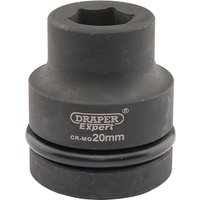 Draper Expert 1" Drive Hexagon Impact Socket Metric 1" 20mm Draper Expert 1" Drive Hexagon Impact Socket Metric 1" 20mm