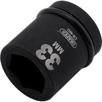 Draper Expert 1" Drive Hexagon Impact Socket Metric 1" 33mm Draper Expert 1" Drive Hexagon Impact Socket Metric 1" 33mm