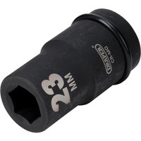 Draper Expert 1" Drive Deep Hexagon Impact Socket Metric 1" 23mm Draper Expert 1" Drive Deep Hexagon Impact Socket Metric 1" 23mm
