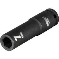 Draper Expert 1/4" Drive Hi Torq Hexagon Deep Impact Socket Metric 1/4" 7mm Draper Expert 1/4" Drive Hi Torq Hexagon Deep Impact Socket Metric 1/4" 7mm