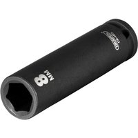 Draper Expert 1/4" Drive Hi Torq Hexagon Deep Impact Socket Metric 1/4" 8mm Draper Expert 1/4" Drive Hi Torq Hexagon Deep Impact Socket Metric 1/4" 8mm