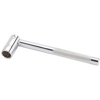 Draper Whitworth Bi Hex Scaffold Spanner 7/16" 7/16" Knurled Steel Socket Draper Whitworth Bi Hex Scaffold Spanner 7/16" 7/16" Knurled Steel Socket