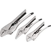 Draper 3 Piece Auto Locking Pliers Set Draper 3 Piece Auto Locking Pliers Set