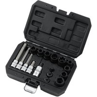 Draper 17 Piece Brake Caliper Socket and Bit Set Draper 17 Piece Brake Caliper Socket and Bit Set