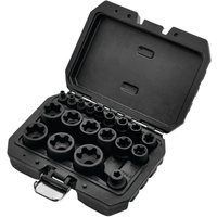 19 Piece Combination Drive External Torx Plus Socket Set