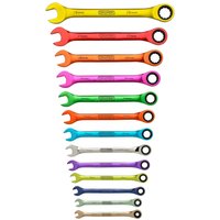 Draper HI TORQ 13 Piece Ratchet Combination Spanner Set Draper HI TORQ 13 Piece Ratchet Combination Spanner Set