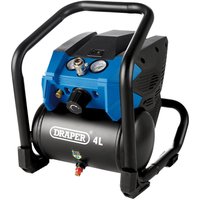 Draper D20AC4L D20 20v Cordless Air Compressor 4 Litre No Batteries No Charger Draper D20AC4L D20 20v Cordless Air Compressor 4 Litre No Batteries No Charger