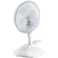 Draper FAN1B Clip On Desk Fan 6" Draper FAN1B Clip On Desk Fan 6"