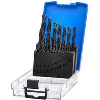 Draper 19 Piece Black Oxide Coated HSS Drill Bit Set Draper 19 Piece Black Oxide Coated HSS Drill Bit Set