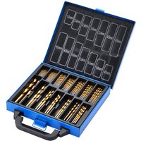 Draper 99 Piece HSS TiN Drill Bit Set in Carry Case Draper 99 Piece HSS TiN Drill Bit Set in Carry Case
