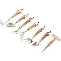Draper Heritage 7 Piece Stainless Steel Garden Tool Set Draper Heritage 7 Piece Stainless Steel Garden Tool Set