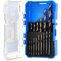 Draper 15 Piece HSS Turbo Titanium Drill Bit Set Draper 15 Piece HSS Turbo Titanium Drill Bit Set