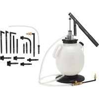 Draper 16-Piece 7.5L Transmission and Engine Oil Filling System - White, White